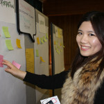 Forum participant posting her topics for discussion.