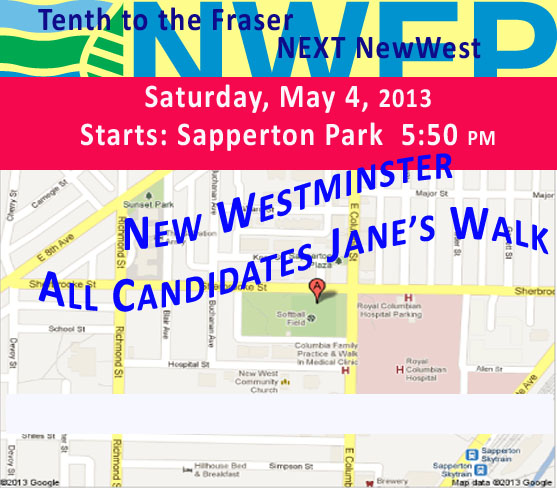 Jane's Walk May 4, 5:30pm
