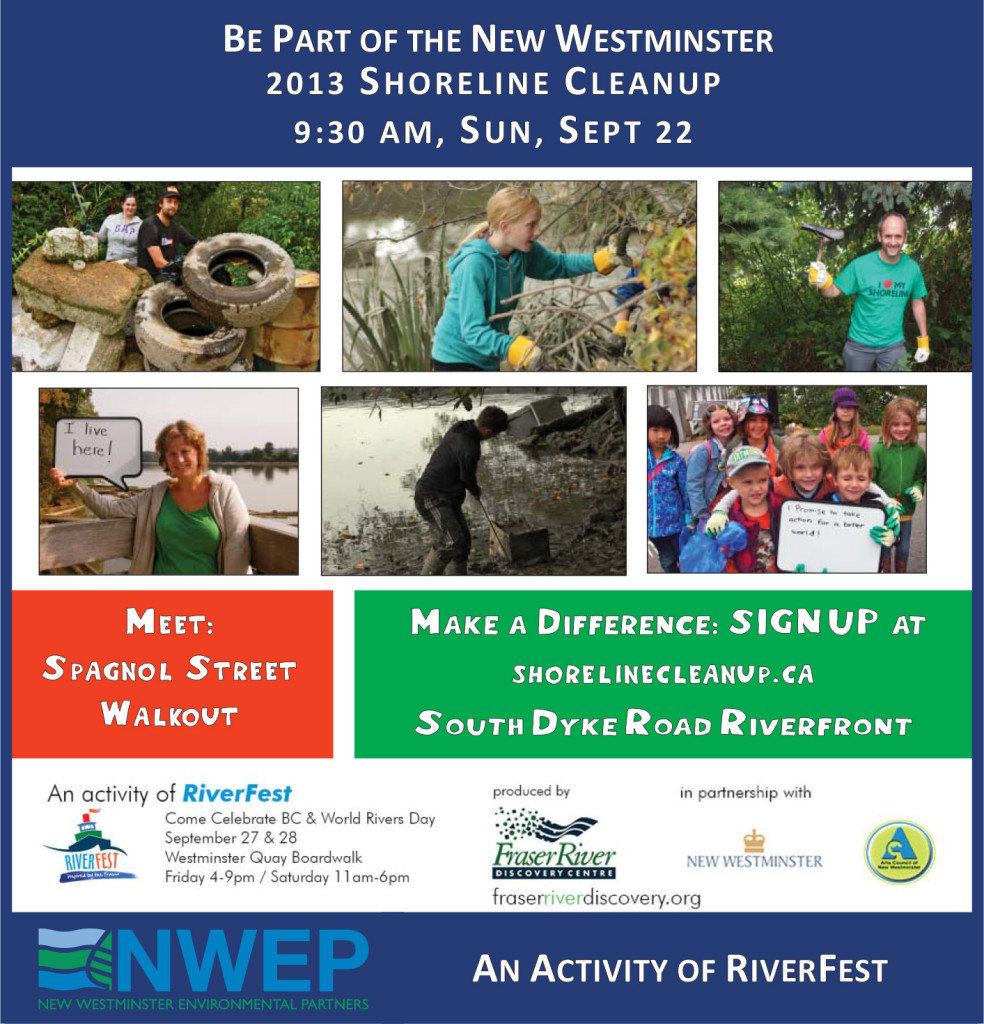 2013 New Westminster Shoreline Cleanup